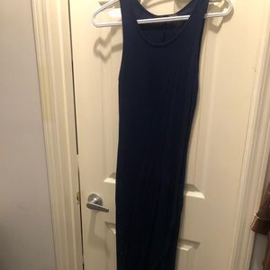 Summer maxi dress slit